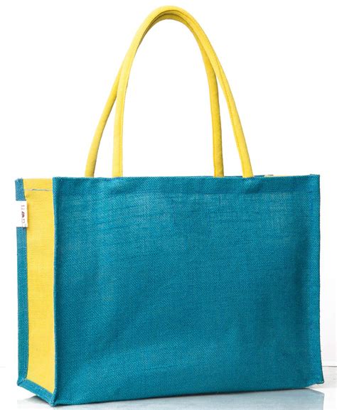Buy H&B Jute Shopping Tote - Designer Shoulder Bag | Trendy Shoppers ...