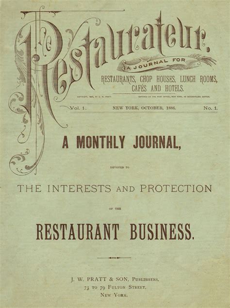 Image result for Restaurant Magazine