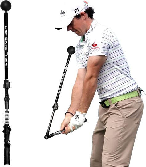 Amazon.com : Golf Swing Trainer,Portable Golf Swing Master, Forearm ...