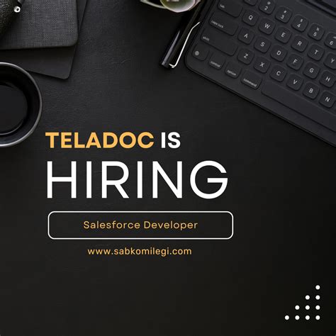 Teladoc Health Seeks Senior Salesforce Developer – Apply Now! | Sabko Milegi