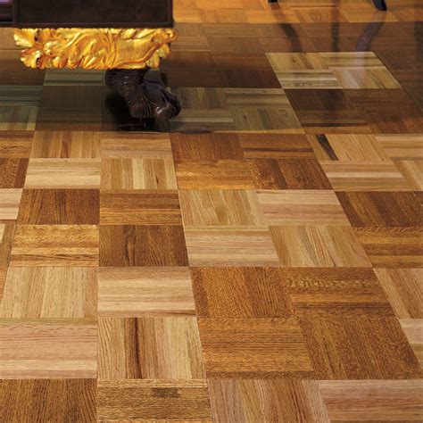 Armstrong Flooring Urethane Parquet 12" Solid Oak Parquet Hardwood ...