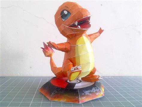 Papercraft - Charmander 01 by ckry on DeviantArt