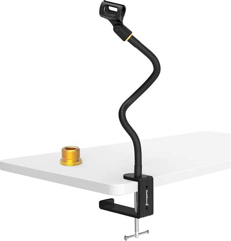 ZealSound Microphone Stand,Flexible Gooseneck Desktop Mic Stands Holder ...
