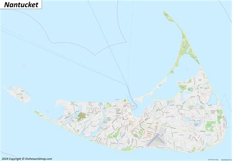Nantucket Map - Massachusetts, U.S. | Discover Nantucket with Detailed Maps