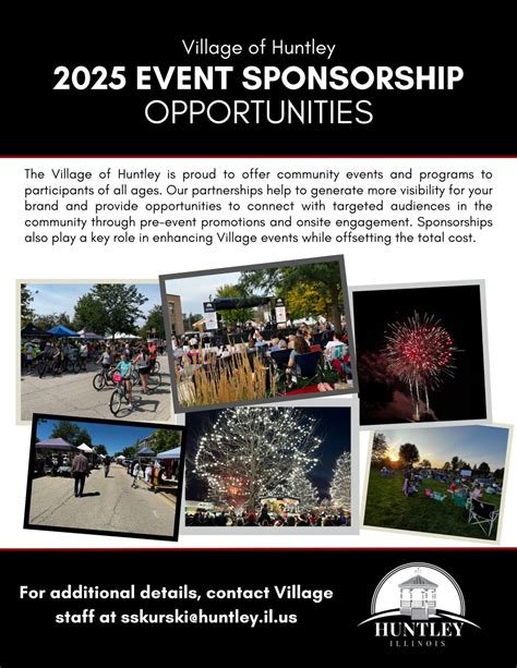 Join us in making the 2025 Village of Huntley Special Events ...