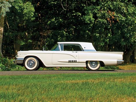 1958, Ford, Thunderbird, Hardtop, Coupe, 63a , Luxury, Retro Wallpapers HD / Desktop and Mobile ...