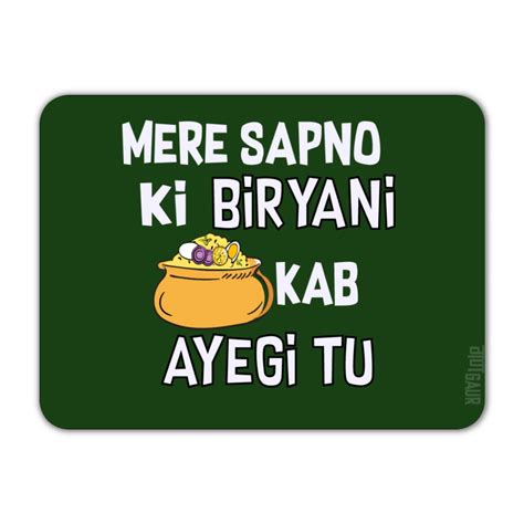 Buy Sapno Ki Biryani Quirky Quoted Kitchen Fridge Magnet- Pack of 1 ...