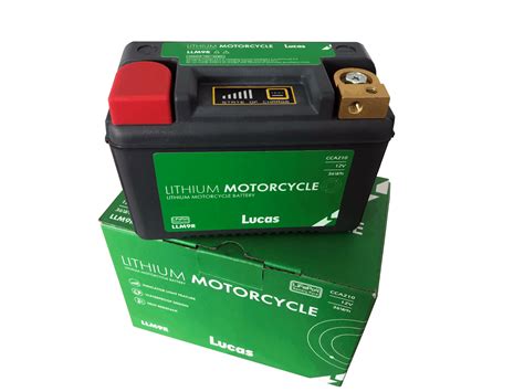 LLM18L Lucas Lithium Motorcycle Battery 12V 60Wh - Electroquest