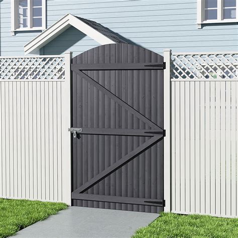 Wooden Arch Garden Gate