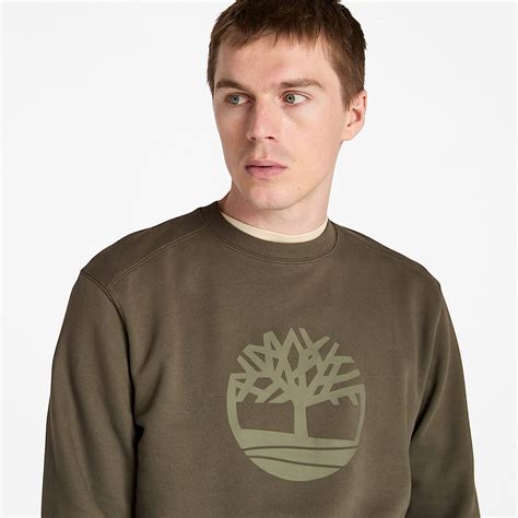 Kennebec River Crewneck Sweatshirt for Men in Green
