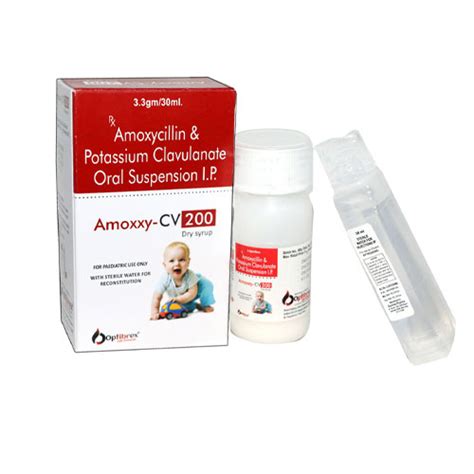 AMOXXY-CV-200 Dry Syrups Optibrex Lifesciences