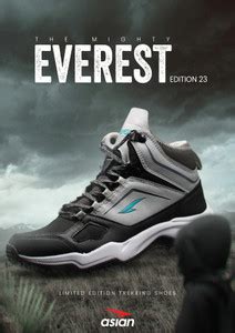 asian Trekking Shoes for Men | Soft Cushioned Insole || Everest-23 ...