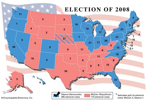 A History of U.S. Presidential Elections in Maps | Britannica