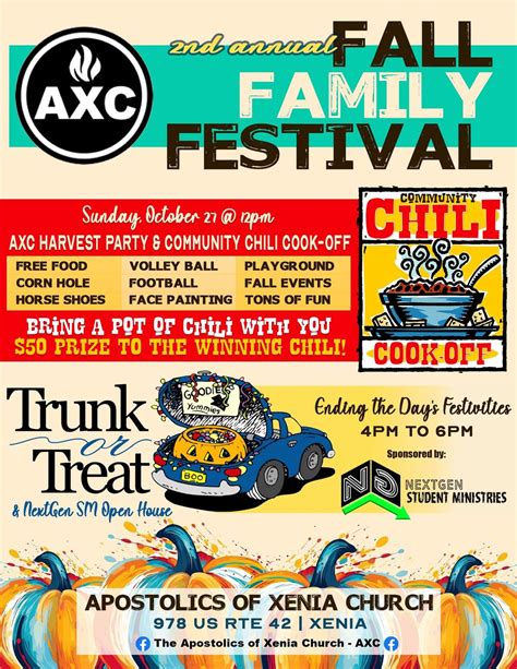 FALL FAMILY FESTIVAL / TRUNK OR TREAT, The Apostolics of Xenia Church ...