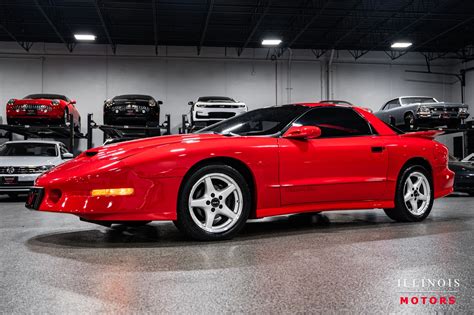 Used 1996 Pontiac Firebird Trans Am WS6 6-Speed For Sale ($27,800) | Illinois Motors Stock #ILM2837