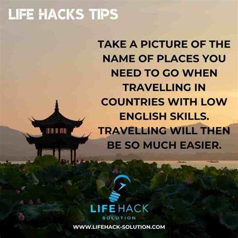 Life Hacking Tips 的图像结果