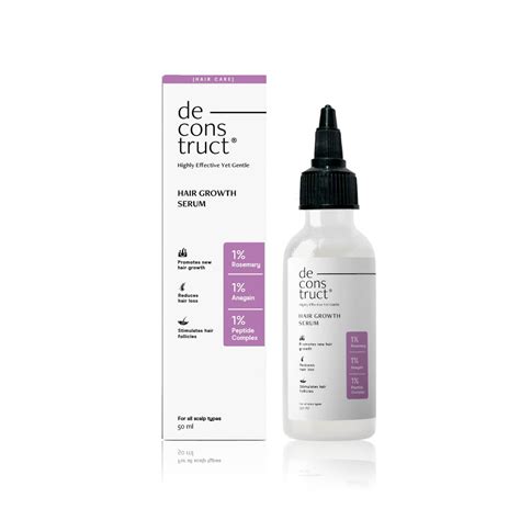 Buy Deconstruct Hair Growth Serum with Rosemary and 1% Anagain + 1% ...
