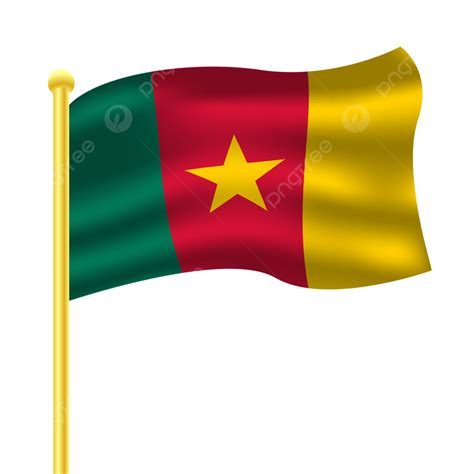 Cameroon Waving Flag, Cameroon Flag, Cameroon, Cameroon Day PNG ...