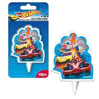 Dekora Hot Wheels Cars 2D Birthday Candle : Amazon.in: Toys & Games