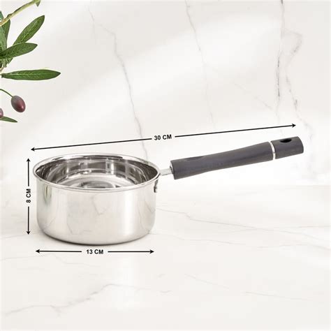 Buy Corsica Aresco Stainless Steel Saucepan - 980ml from Corsica by ...