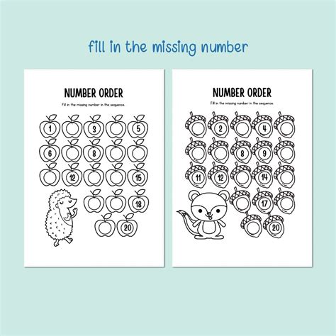 Numbers Worksheet 的图像结果