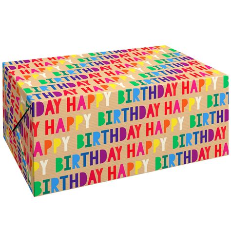 Birthday Wrapping Paper B&M at Janet Simmons blog