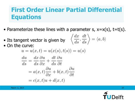 Image result for First-order partial differential equation First-order PDE Examples