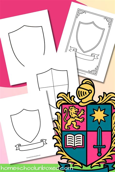 Coat of Arms Symbols and Their Meanings (Free Printable)