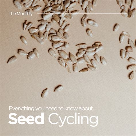 Everything you need to know about Seed Cycling. – Love Luna