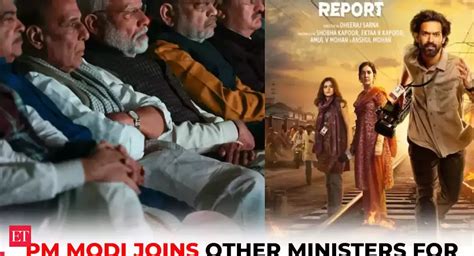 'I commend makers…': PM Modi attends ‘The Sabarmati Report’ screening ...