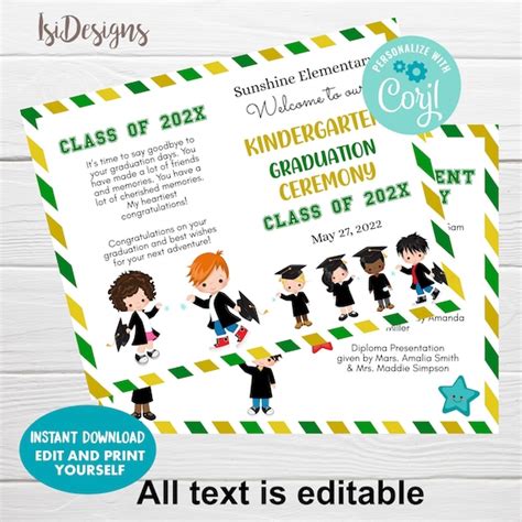 Image result for Kindergarten Graduation Ceremony Program