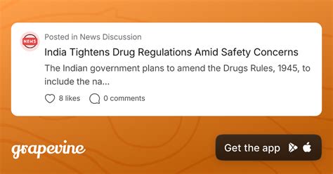 India Tightens Drug Regulations Amid Safety Concerns - Grapevine