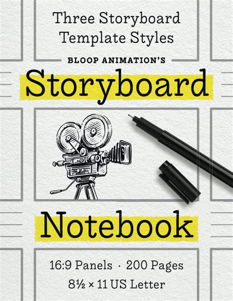 Morr Meroz Storyboard Notebook: Blank Storyboard Sketchpad For India | Ubuy