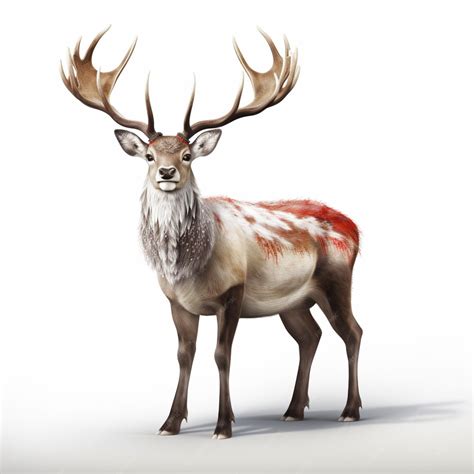 National animal of korea with white background high | Premium AI ...