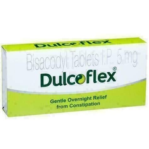 Dulcoflex Dulcolax Laxative Tablets 5mg Bisacodyl | Ubuy India