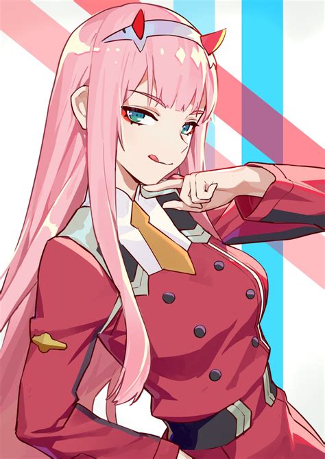 jinyuan712 darling in the franxx zero two (darling in the franxx) horns ...