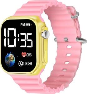 agro AGRO New Trending Black Square & Black Silicone Strap Ultra Design ...