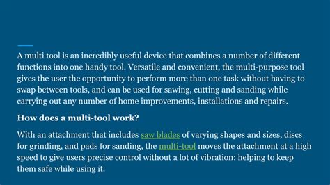 Image result for How to Use a Multi-tool