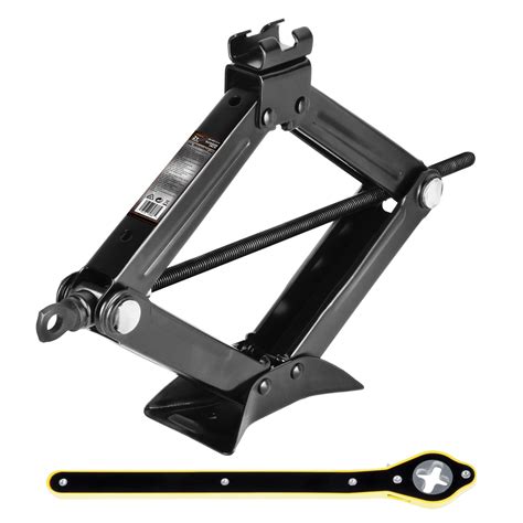 Scissor Jack for Car 2 Ton 4,409 lbs Capacity - Compact Car Lift Jack for Auto with Extended ...