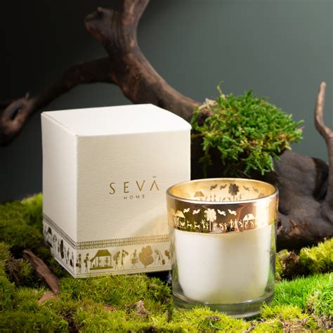 Enchante Candle - Dil Se (Saffron Silk - Lifestyle) – Seva Home