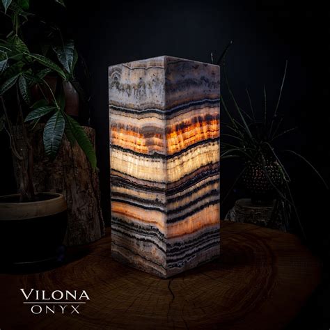 Onyx Table Lamps | Natural Stone Onyx Table Lamp – Vilona Onyx