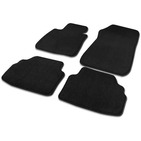 Spec-D Tuning Car Floor Mats Carpet Rubber Backing Black Cotton Front ...