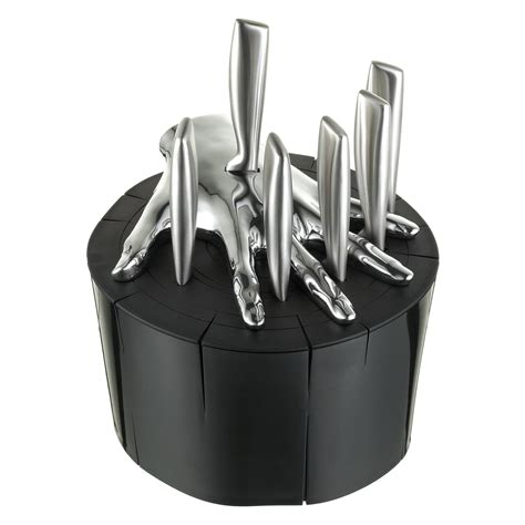 Buy Five Finger Fillet Black Steak Knife Holder Designed By Raffaele ...