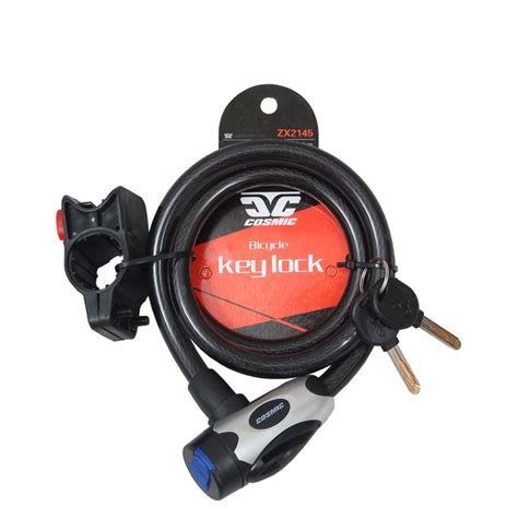Cosmic – Cosmic Bicycle Cable Key Lock ZX2145 – JustBuyCycles