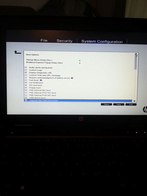 Image result for HP F9 Boot Menu