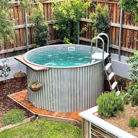 NEW 'Pebble Look' Tug Plunge Pool - Polyworld Water Tanks | Above ...