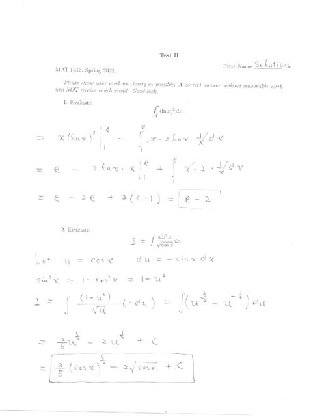 MyMathLab Calc 2 Quiz 2 的图像结果
