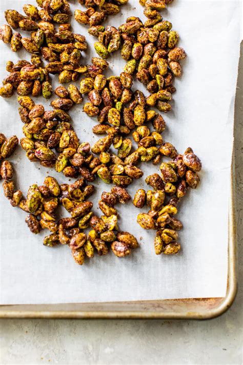 Chili Roasted Pistachios - The Almond Eater