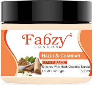 fabzy London Haldi &Chandan Face Pack For Brightening Skin Suitable For ...