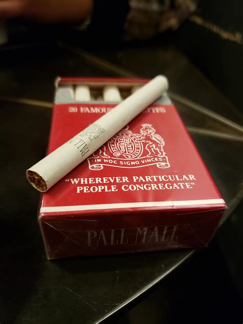 Vintage Pall Mall unfiltered. Found a few months back. : r/Cigarettes